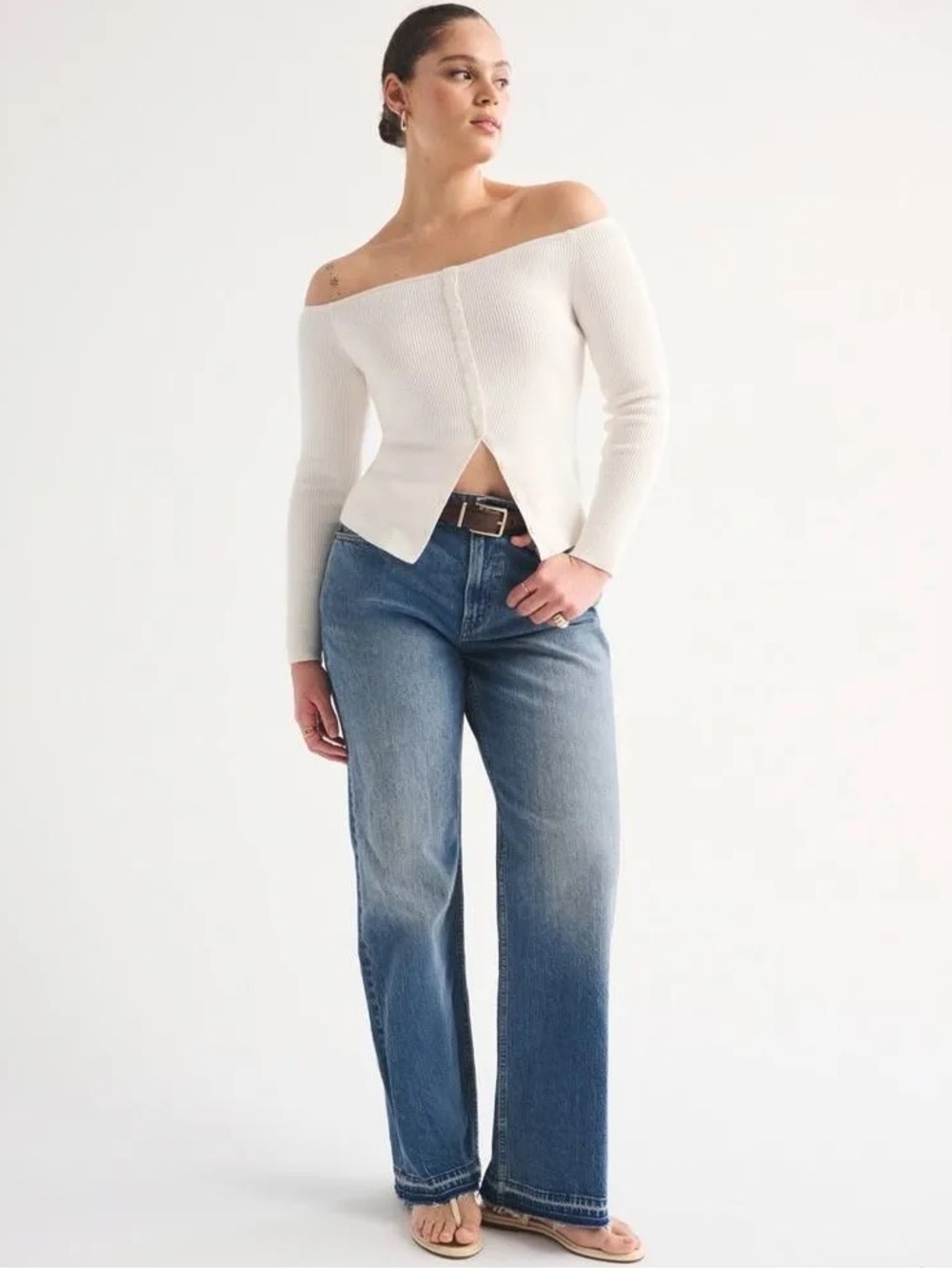 Abercrombie & Fitch High Rise 90’s relaxed Jean